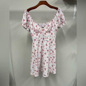 Princess Polly White Flower Dress